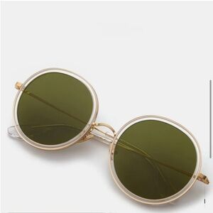 Krewe Luisa Round Polarized Sunglasses NWT